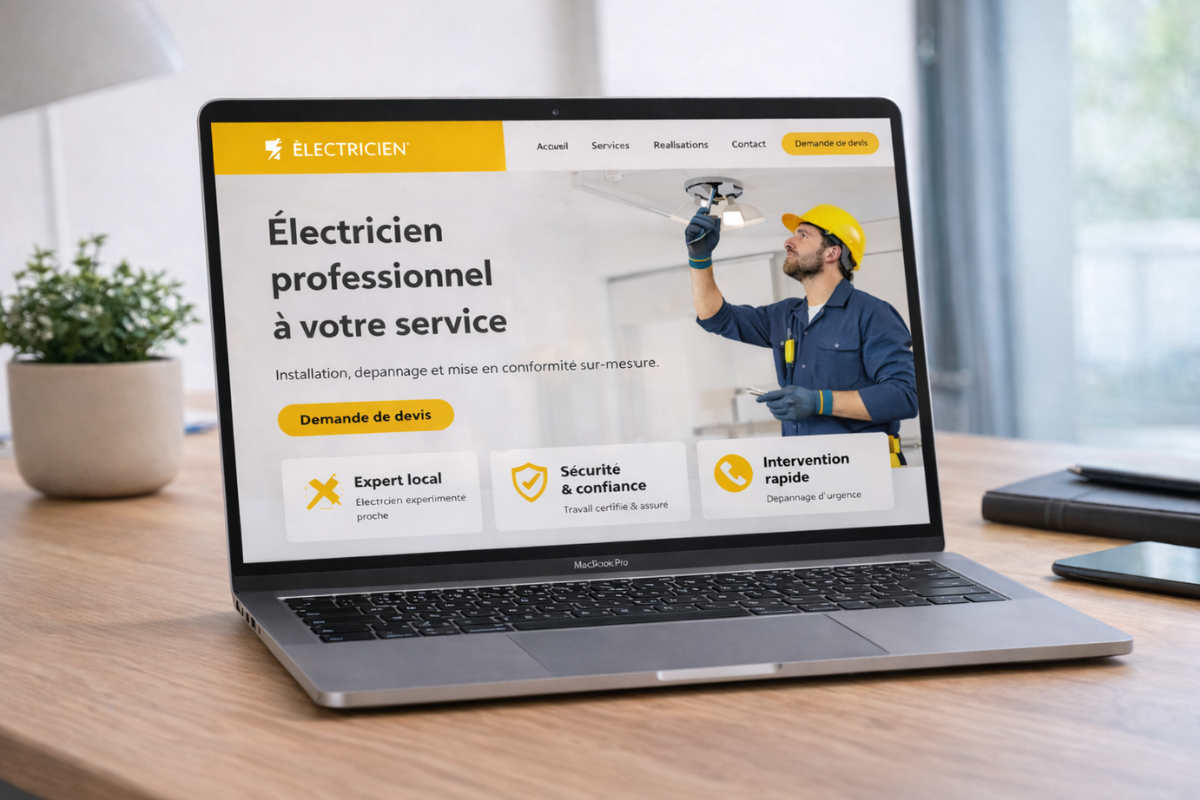 Création site vitrine